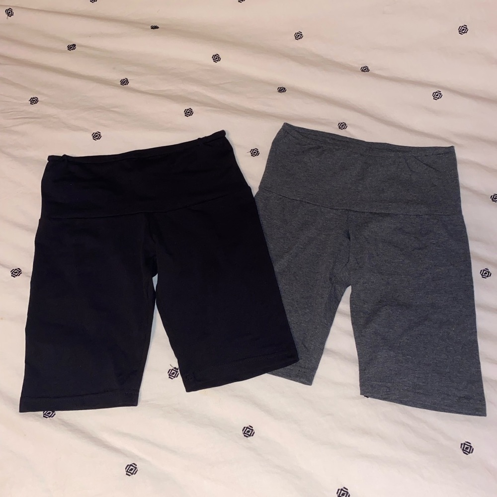 Women’s Biker athletic shorts 2 count